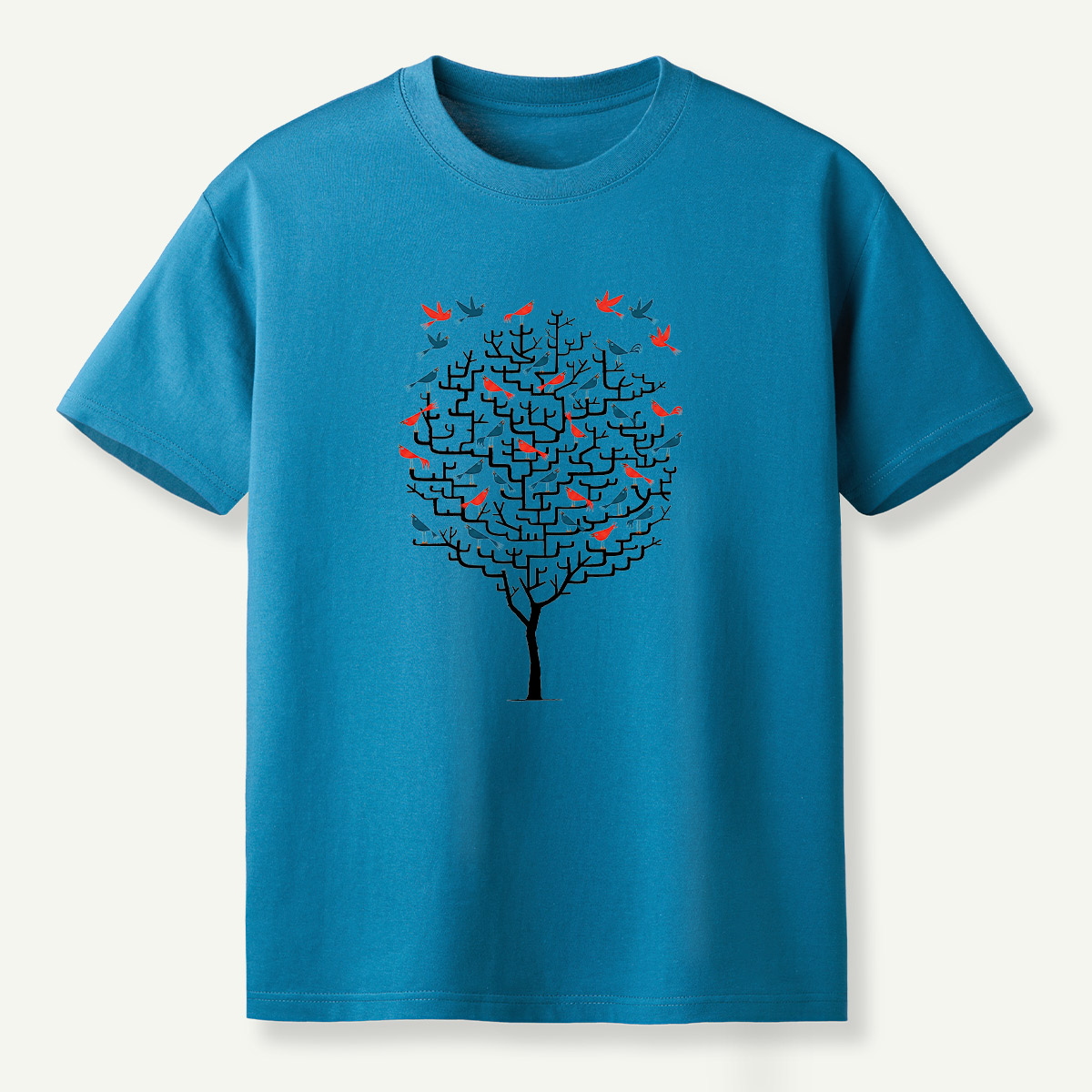 Birds Of Freedom Tree T-Shirt