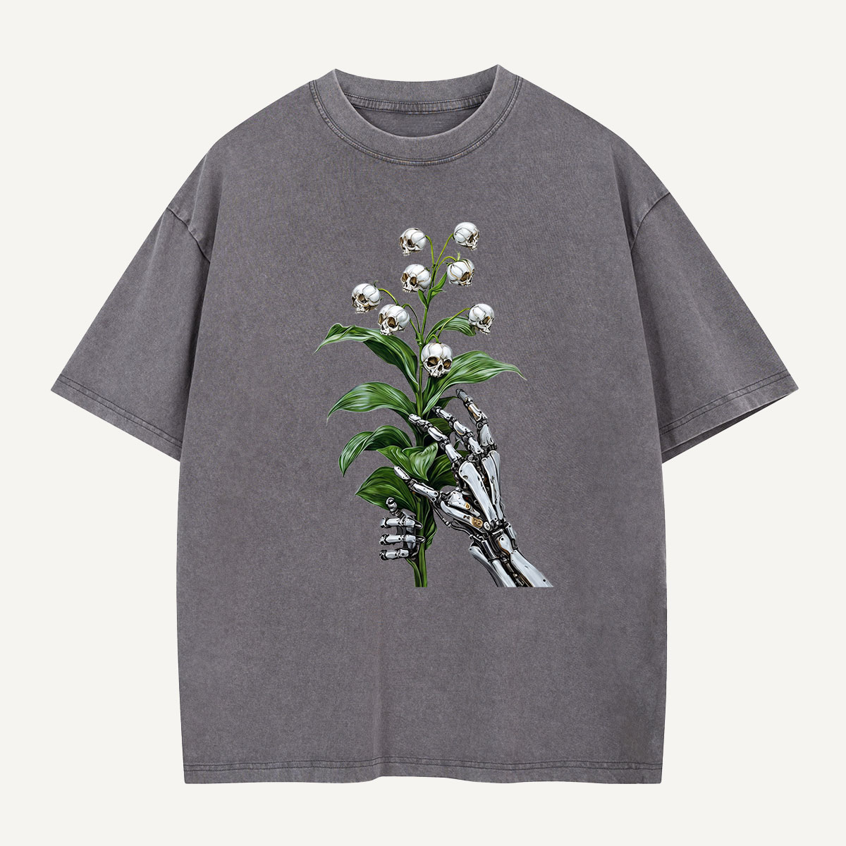 Handle with Bones Washed T-Shirt
