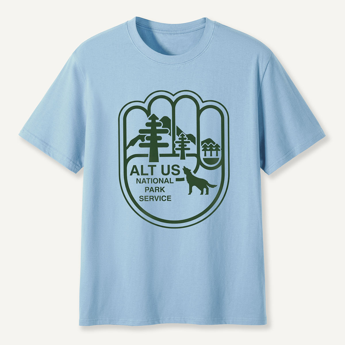 Alt US National Park Service Hand Emblem T-Shirt