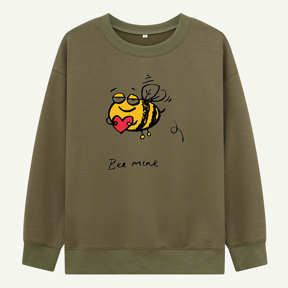 Bee Mine Cute Heart Bee Sweatshirts