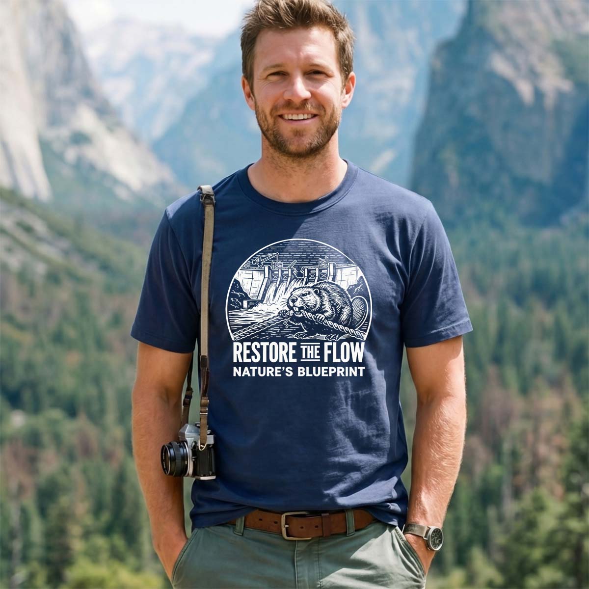 Restore The Flow Nature’s Blueprint T-Shirt