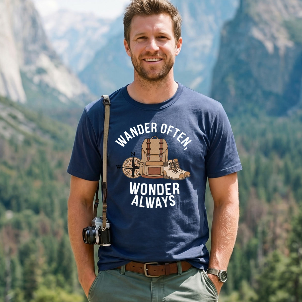 Wander Often Wonder Always T-Shirt