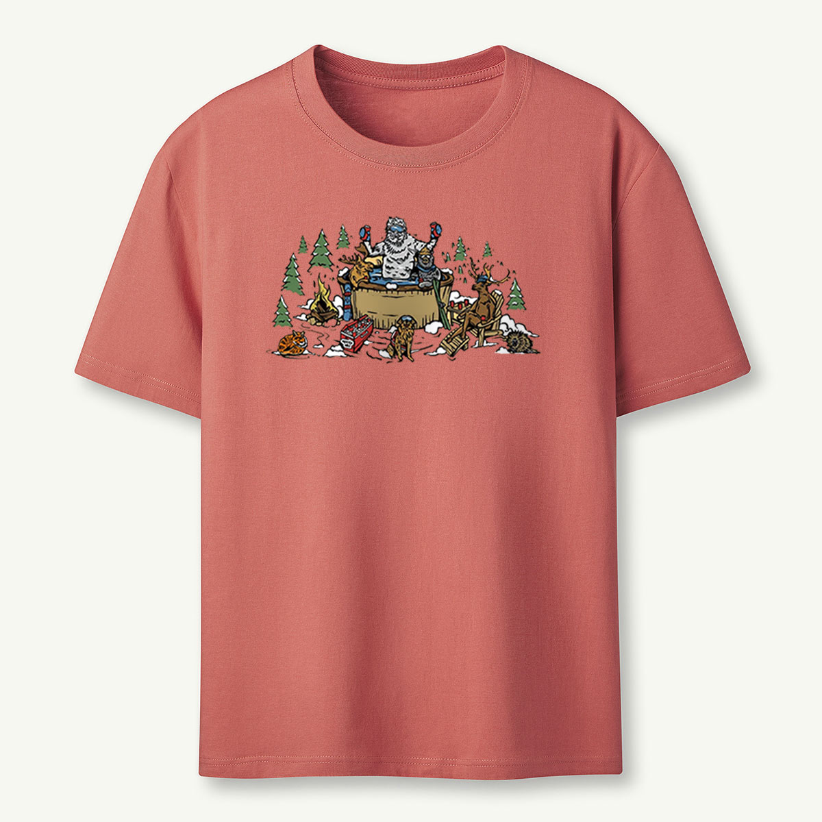 Dog Deer Gorilla Boxing T-Shirt