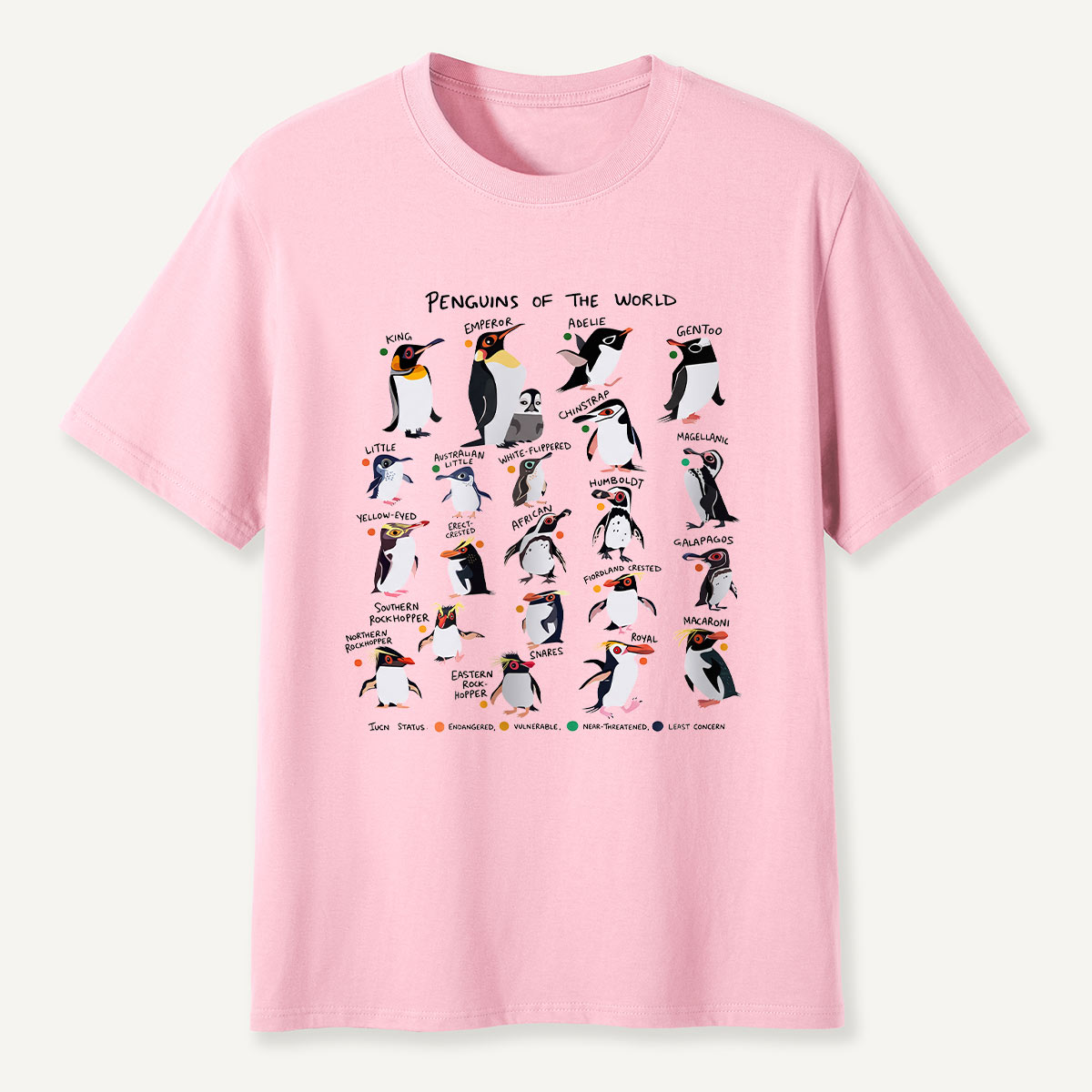 Penguins Of The World Guide T-Shirt