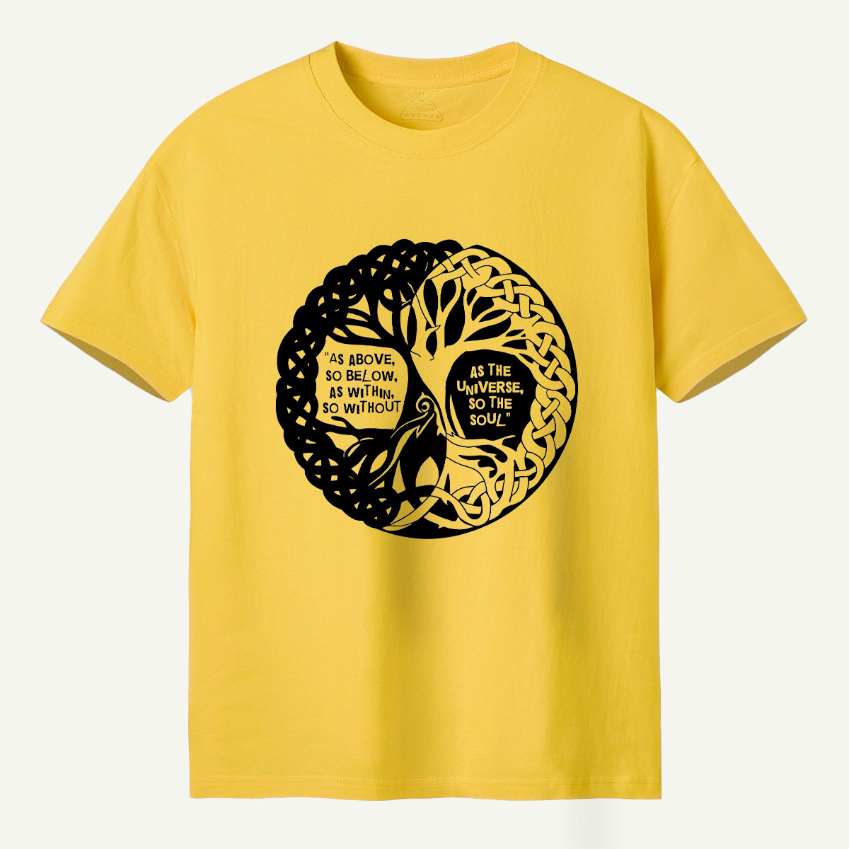 Tree Of Life Yin Yang Balance T-Shirt