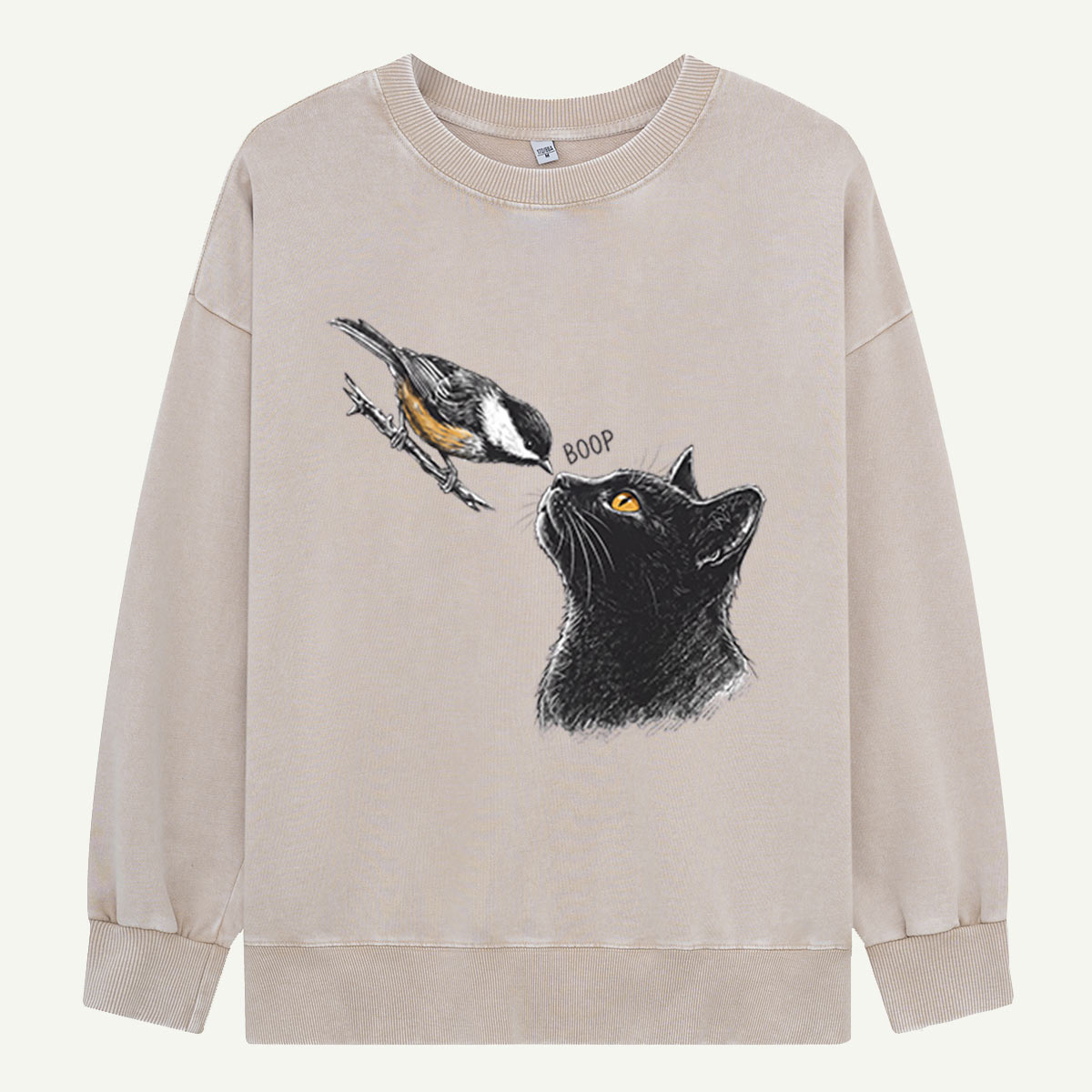 Just One Little Boop Washed Sweatshirts