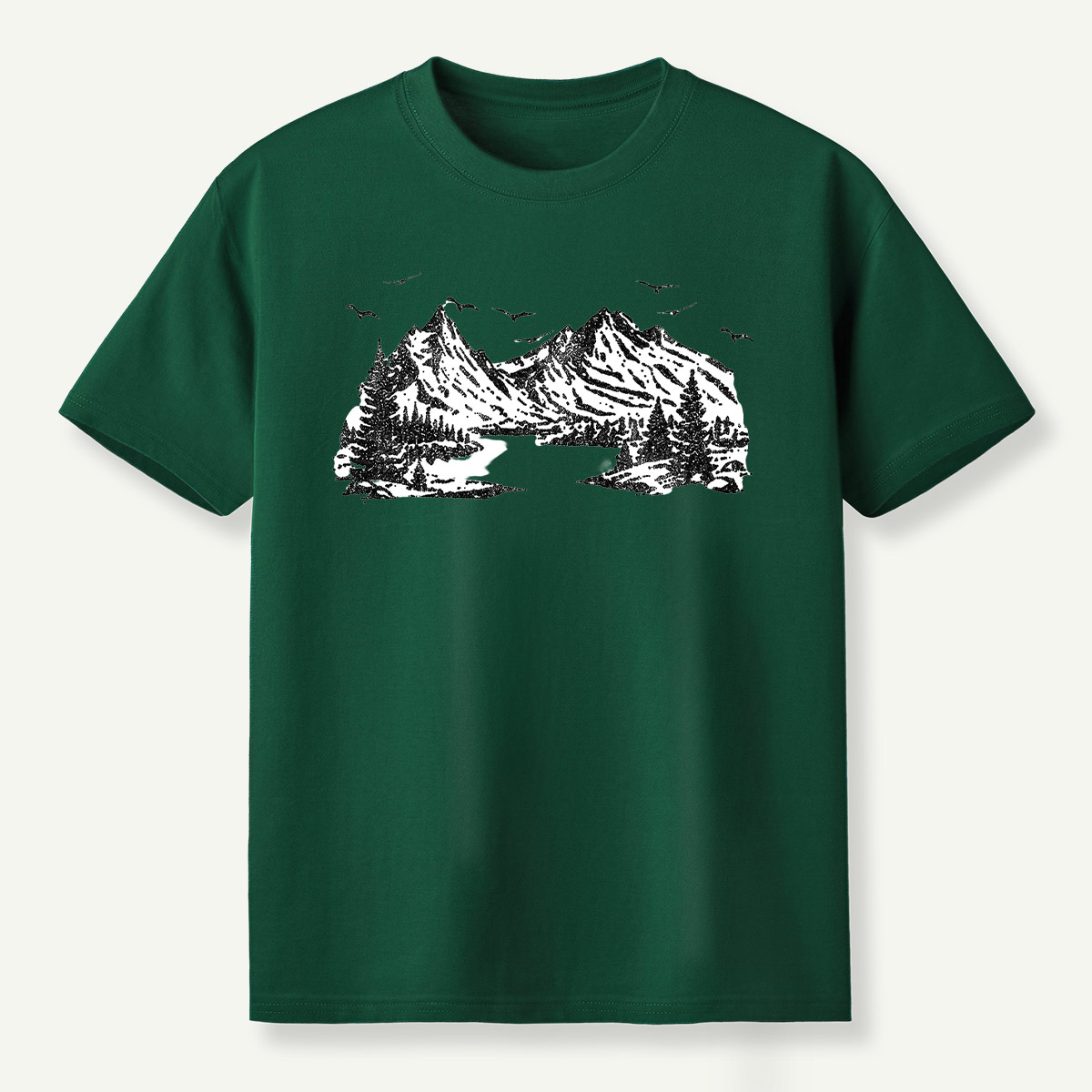 Mountain Valley Wilderness Sketch T-Shirt