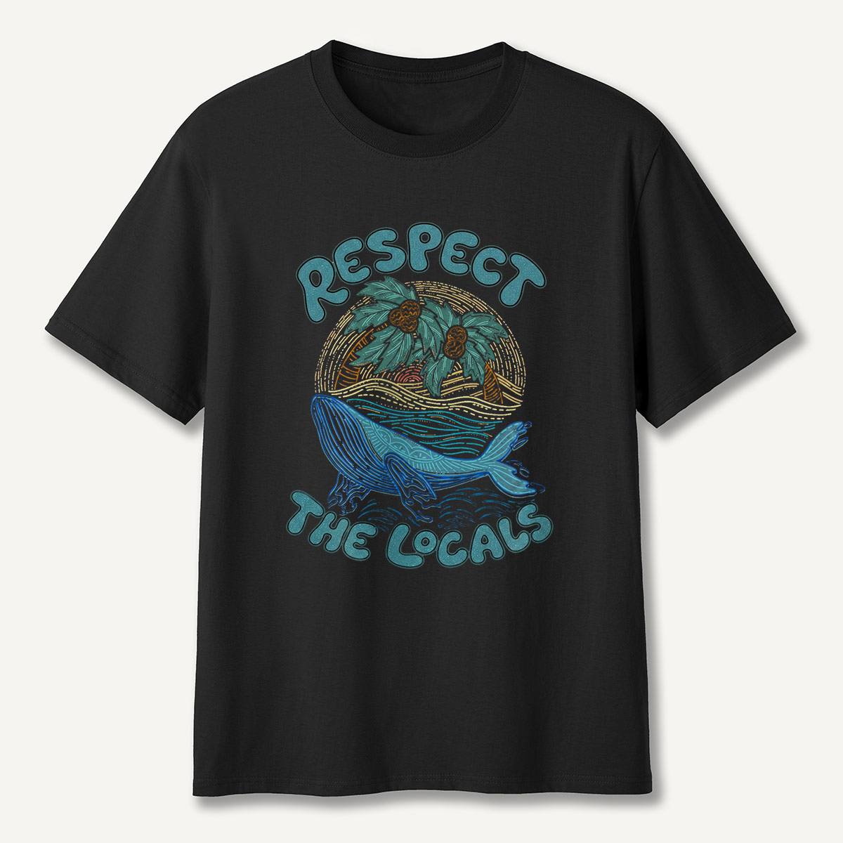 Respect the Ocean Whale T-Shirt