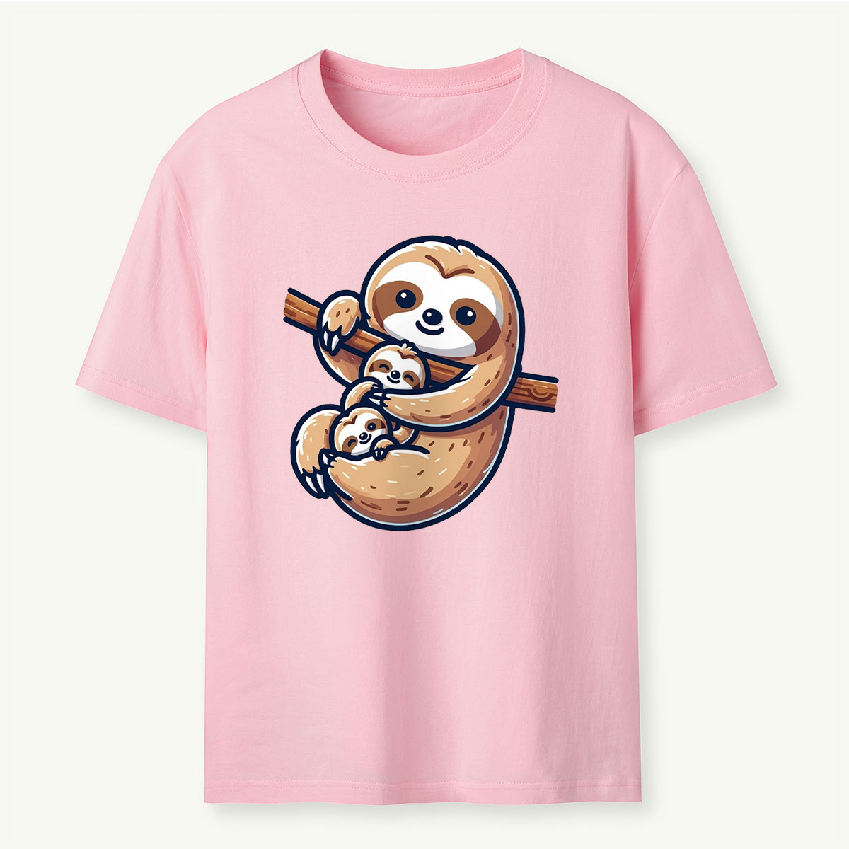 Sloth Mom Embrace T-Shirt