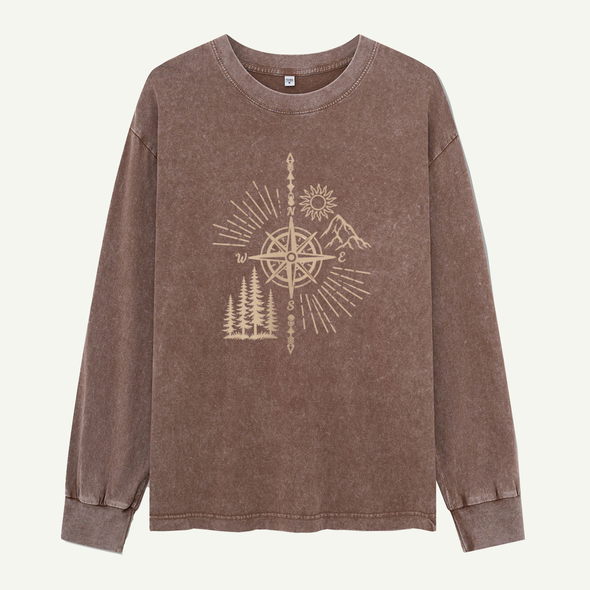 Find Your Way Outdoors Washed Long Sleeves