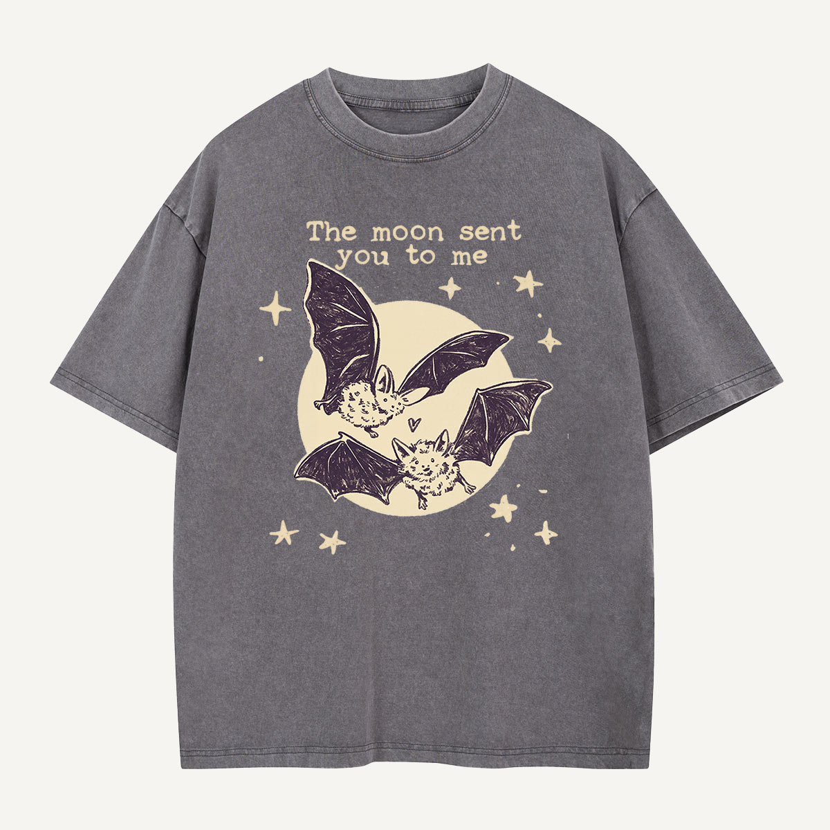The Moon Sent You to Me Washed T-Shirt