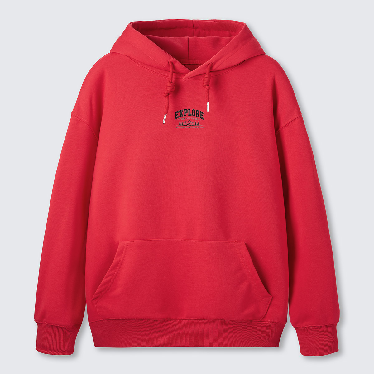Explore More Mountains Embroidered Hoodie