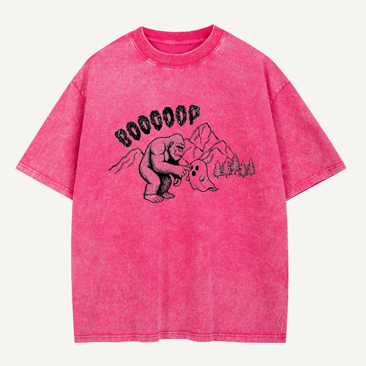 Bigfoot Says Boop Washed T-Shirt