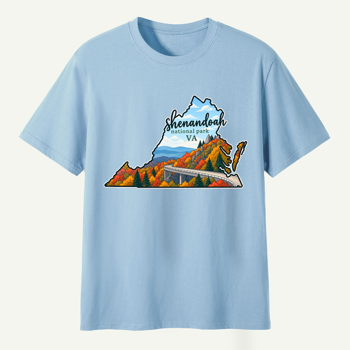 Shenandoah National Park Virginia Autumn Blue Ridge Parkway T-Shirt