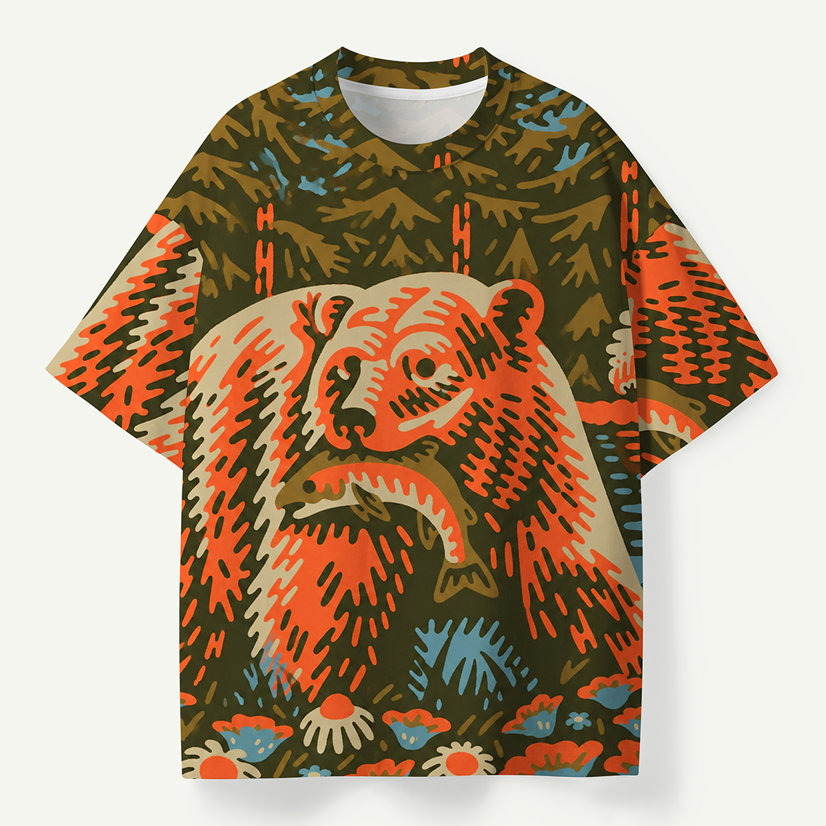 Wild Bear Wilderness Premium Cotton Tee