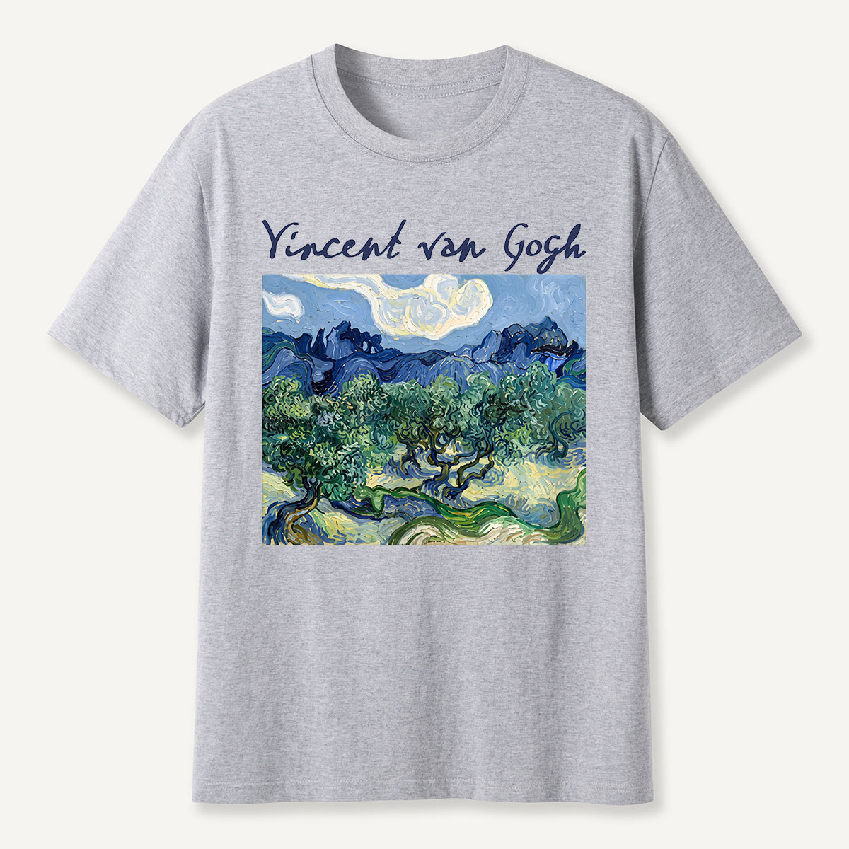 Vincent van Gogh Olive Grove Art T-Shirt