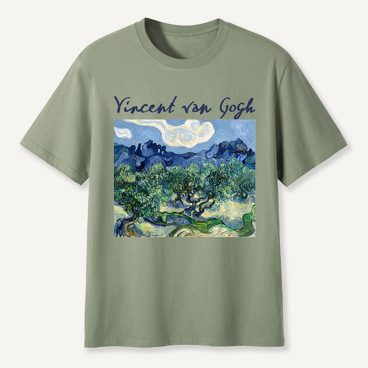 Vincent van Gogh Olive Grove Art T-Shirt