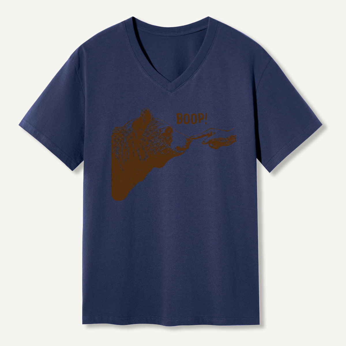 Boop Bear Nose V-neck T-Shirt