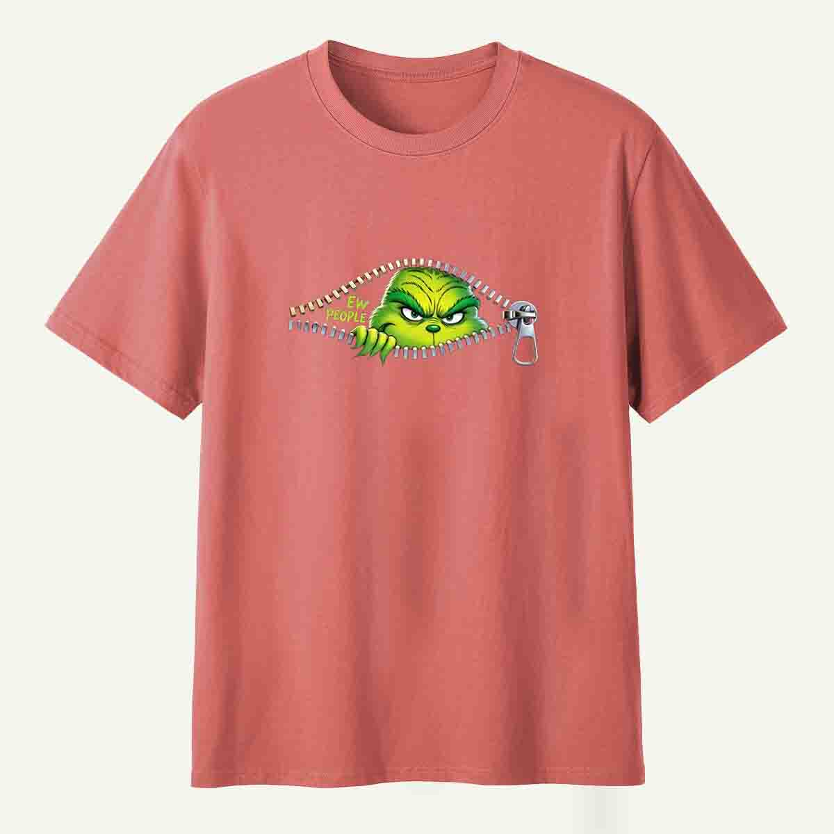 Ew People Christmas Grump T-Shirt