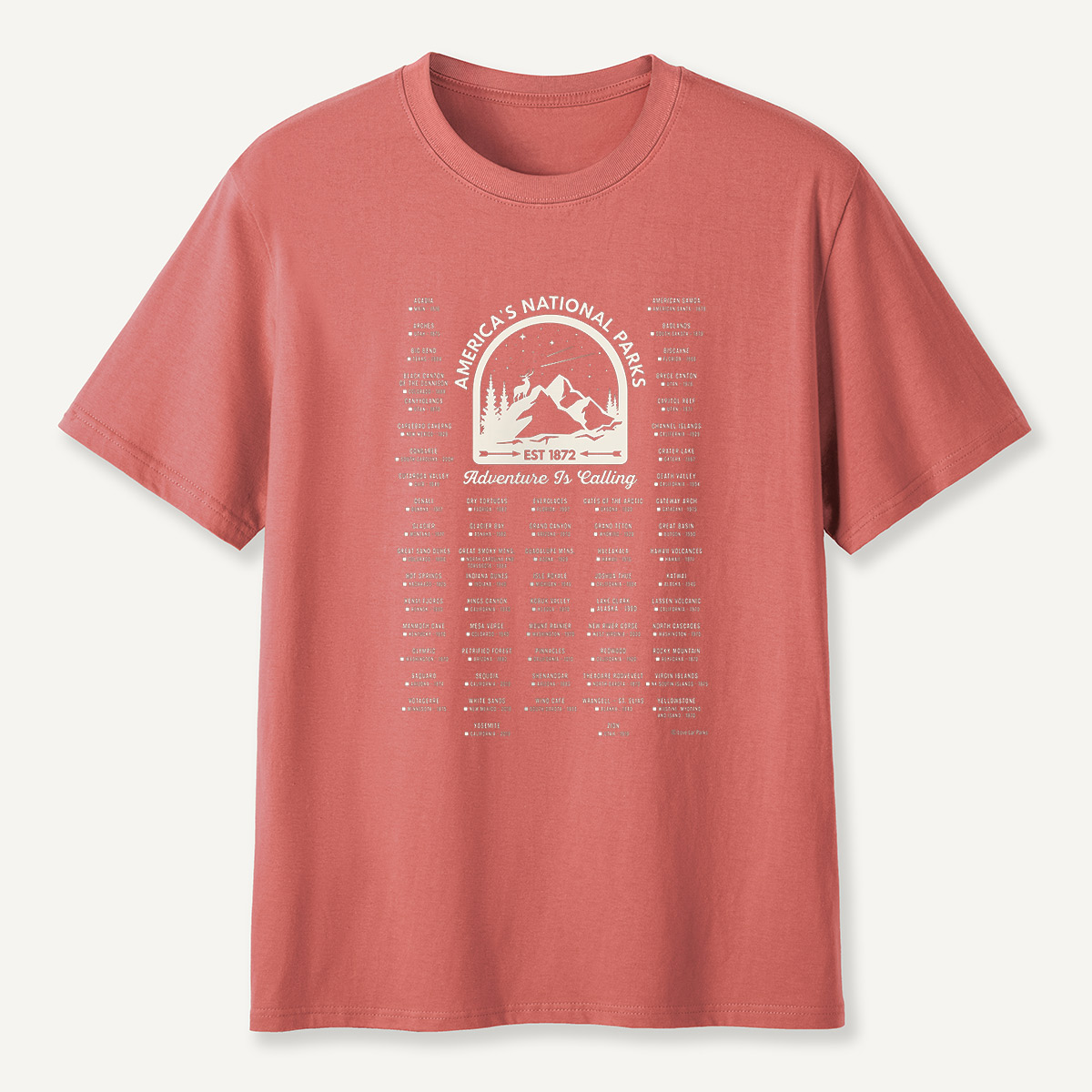 America’s National Parks Adventure Is Calling Tour T-Shirt