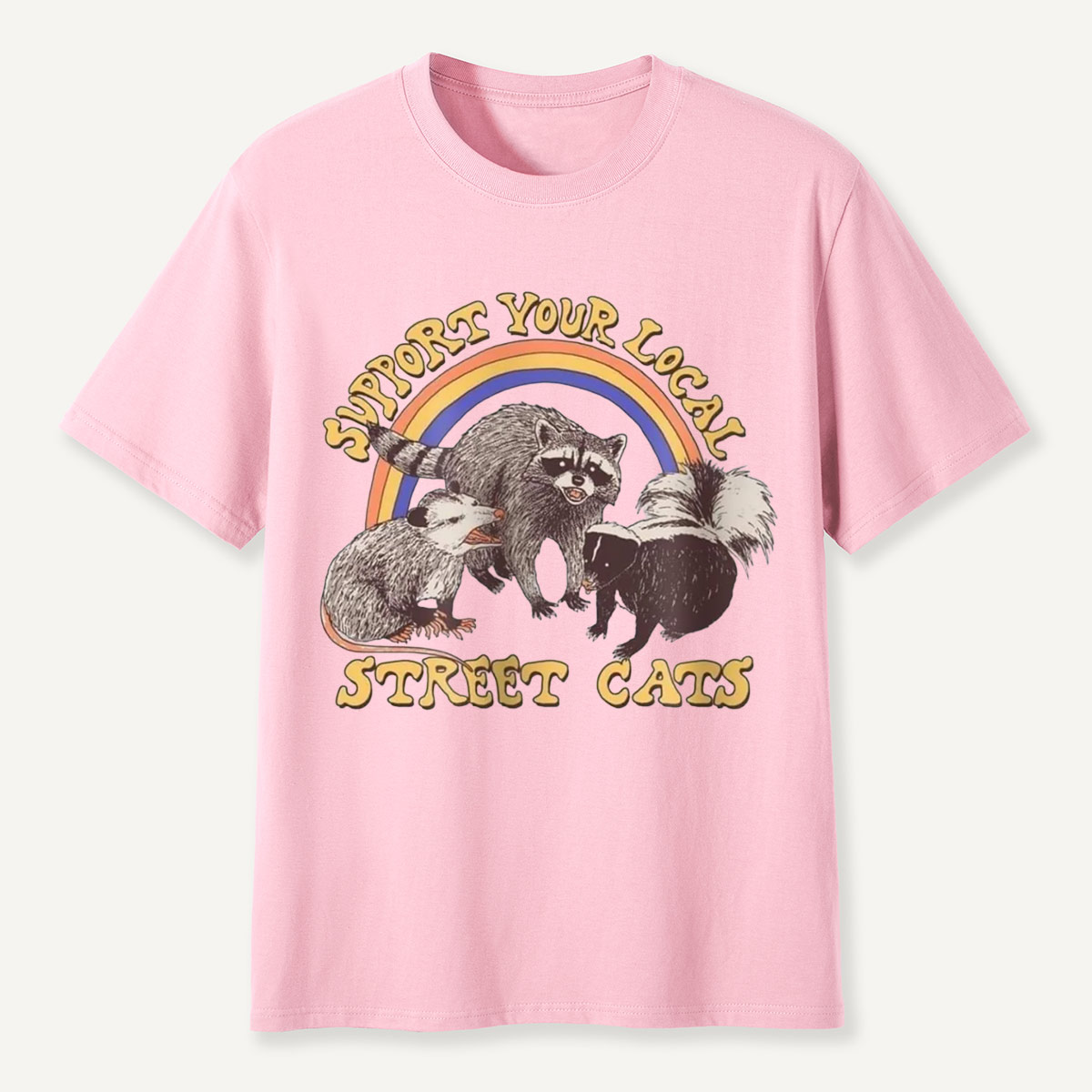 Support Your Local Street Cats Trash Bandits T-Shirt