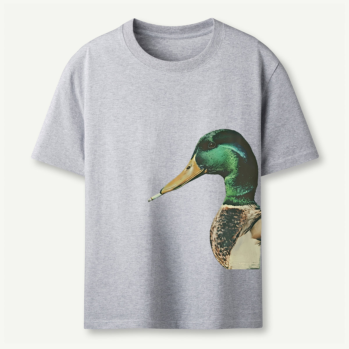 Retro Humor Funny Duck T‑Shirt