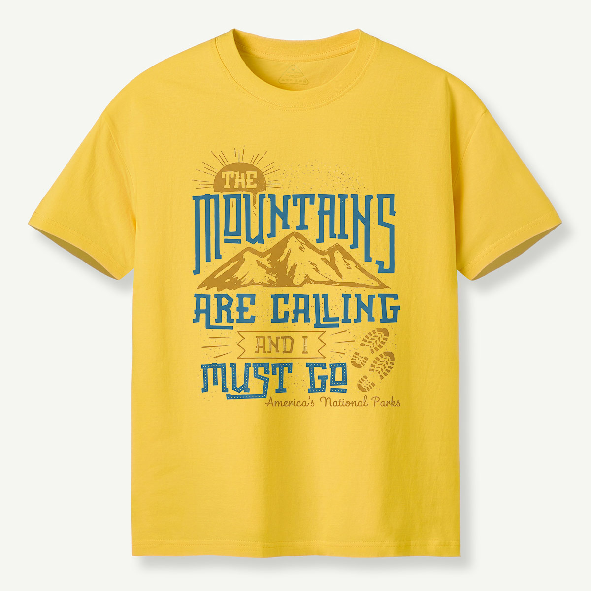 Mountains Are Calling I Must Go Quote  T-Shirt