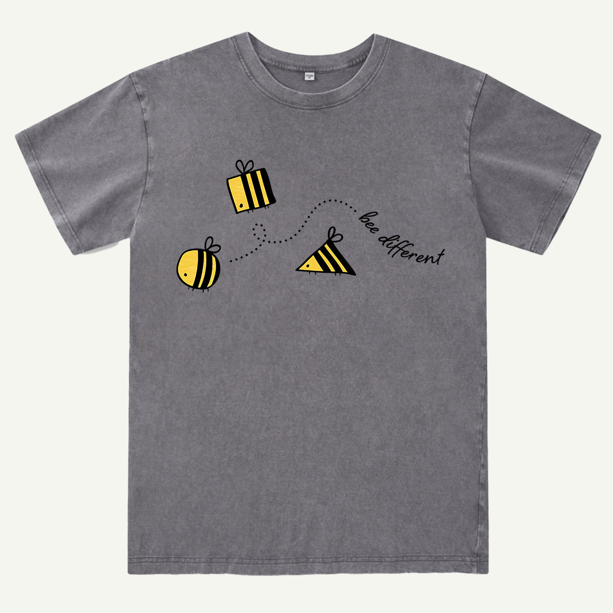 Bee Different Washed T-Shirt