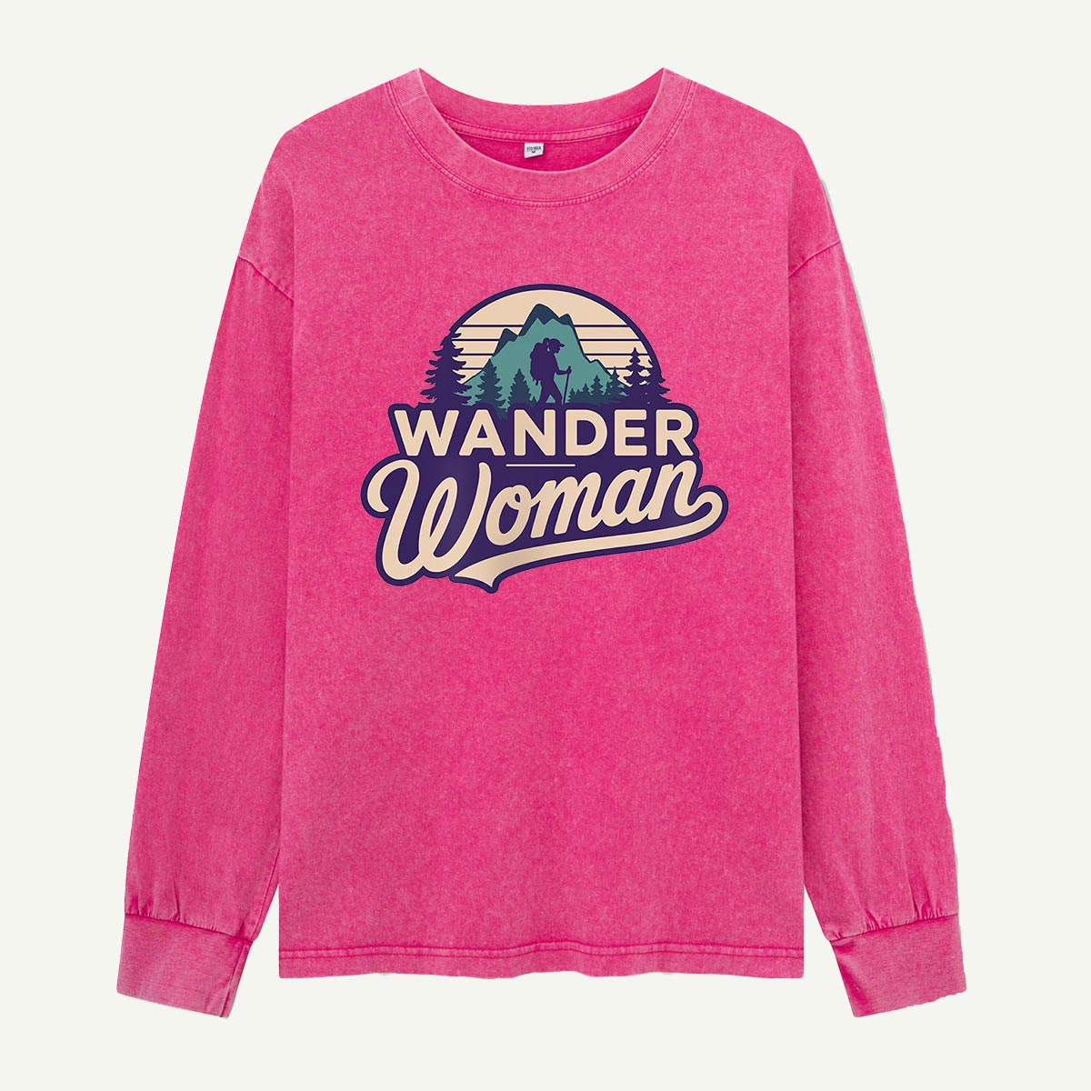 Wander Woman Mountain Trail Washed Long Sleeves
