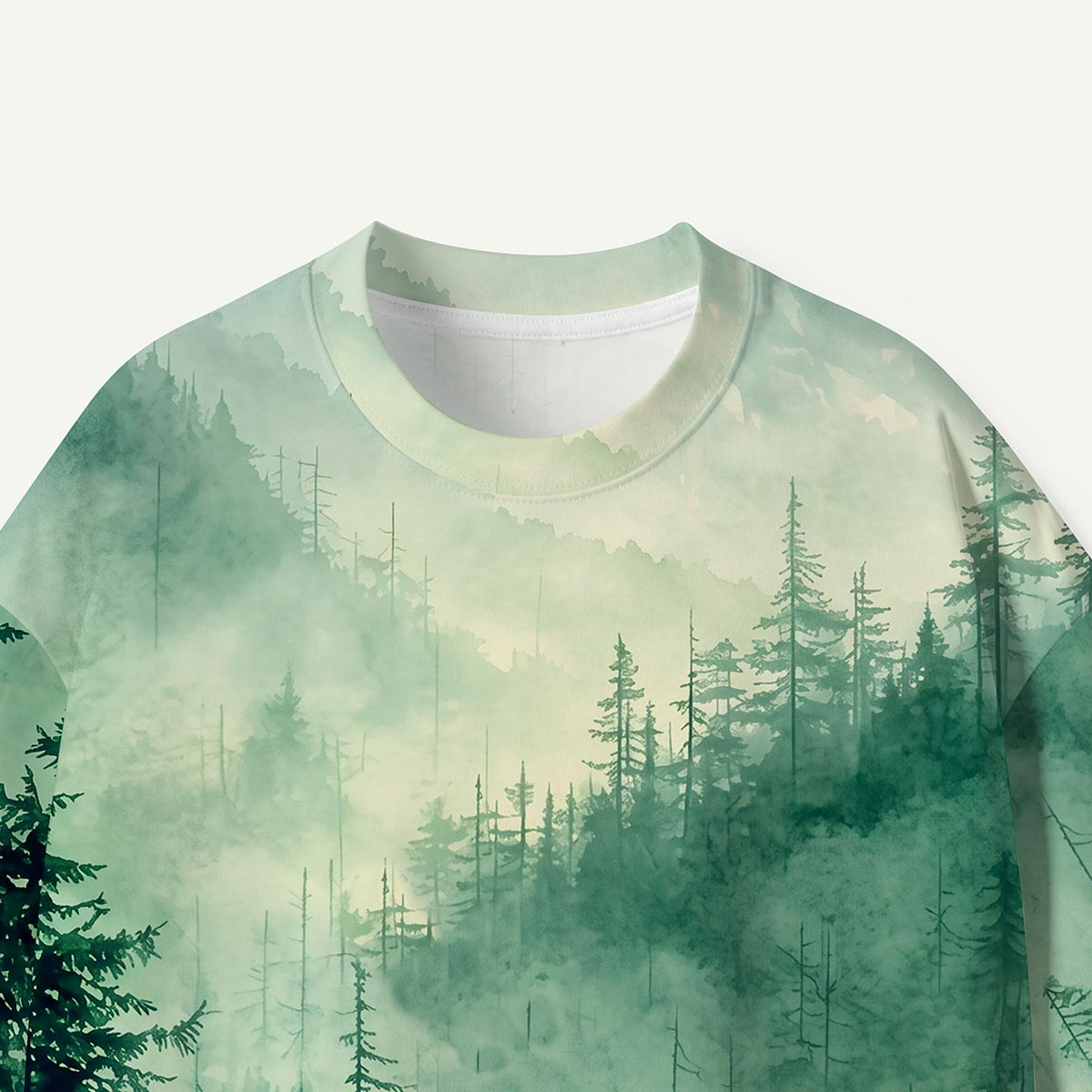 Misty Pine Forest Premium Eco Tee
