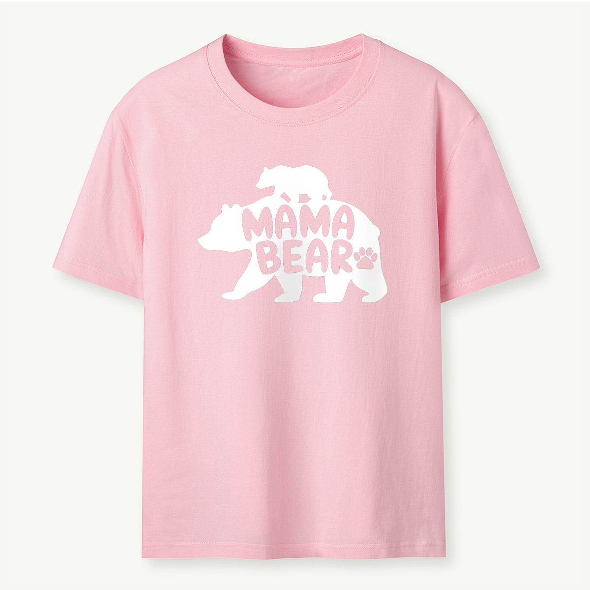 Adorable Mama Bear Silhouette T-Shirt