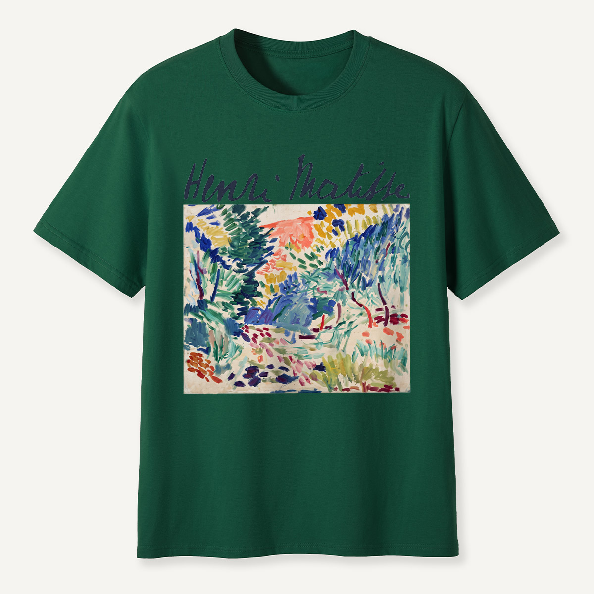 Henri Matisse Colorful Garden Art T-Shirt