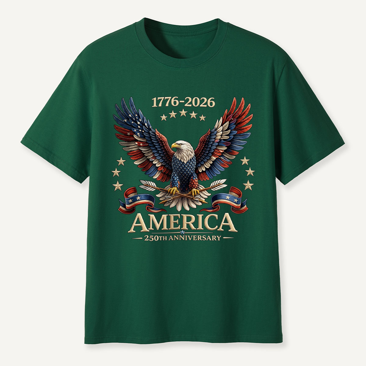 America 1776‑2026 Eagle 250th Anniversary T‑Shirt