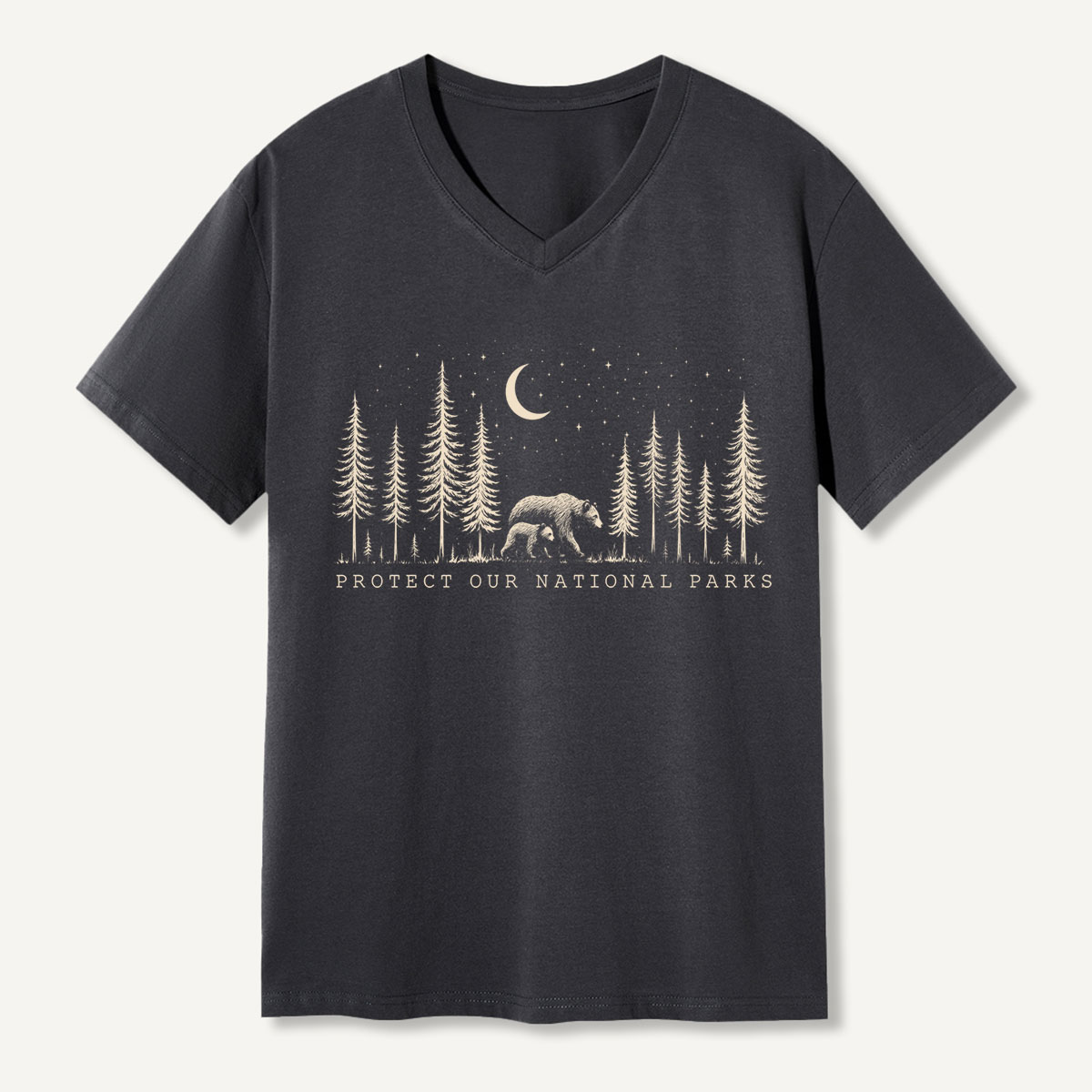 Protect The National Parks Environmental Activism V-neck T‑Shirt