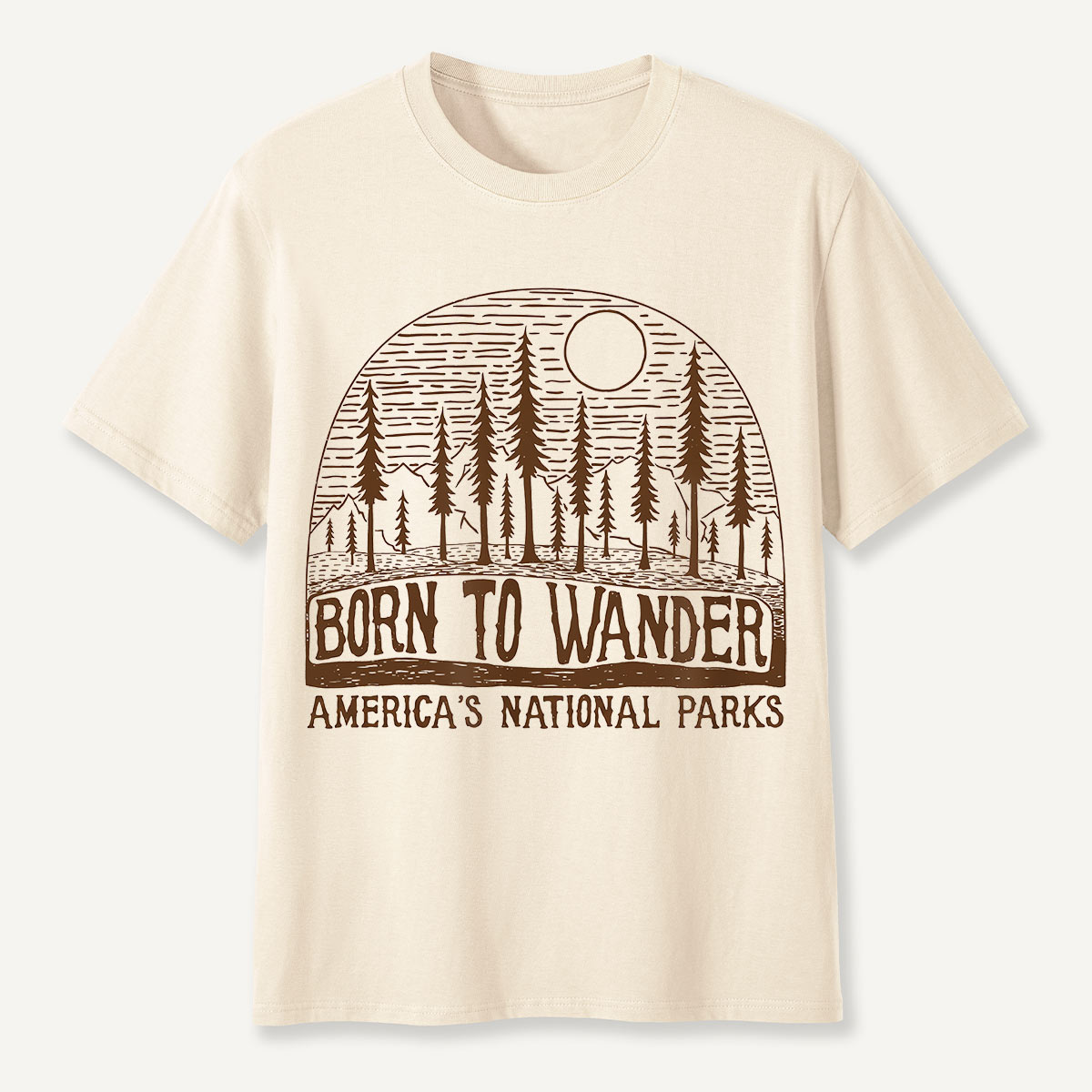 Born to Wander America’s National Parks T-Shirt