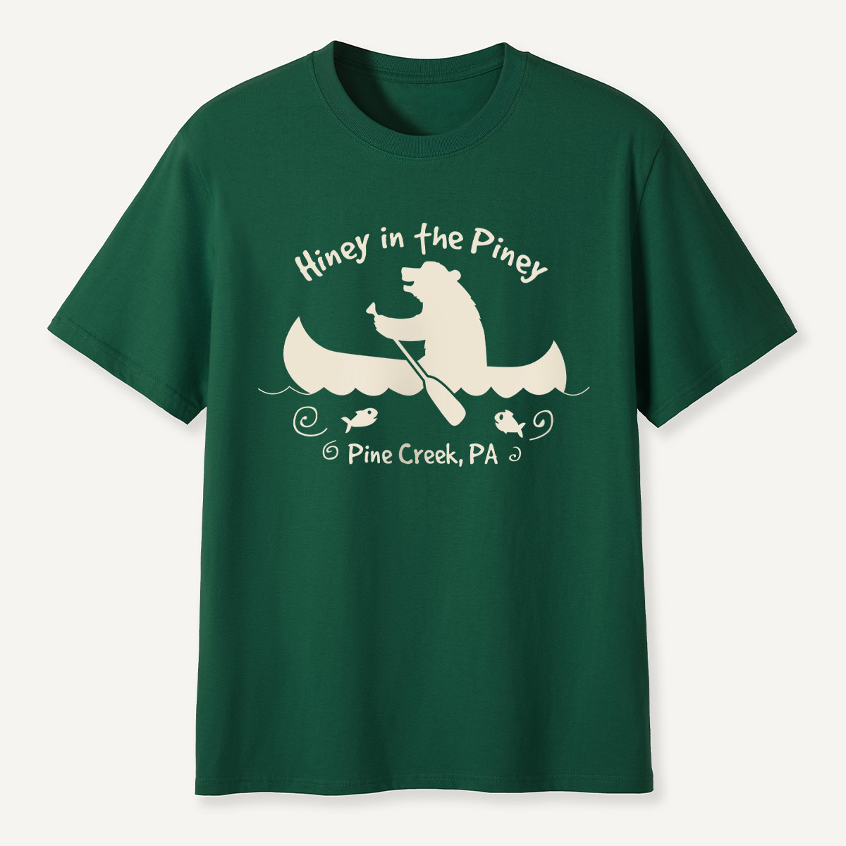 Wholesale Bear In Canoe Tee
