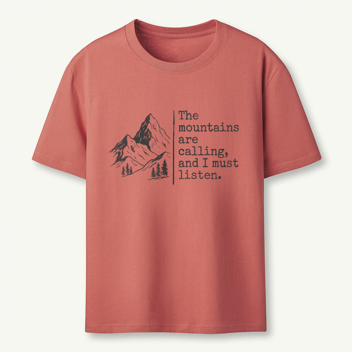 The Mountains are Calling Adventure T-Shirt