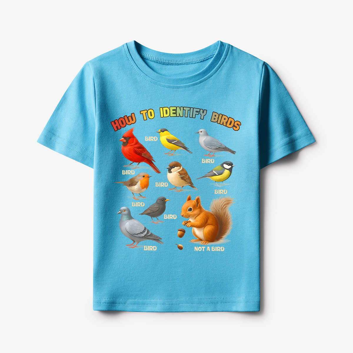 How to Identify Birds Kids T-Shirt