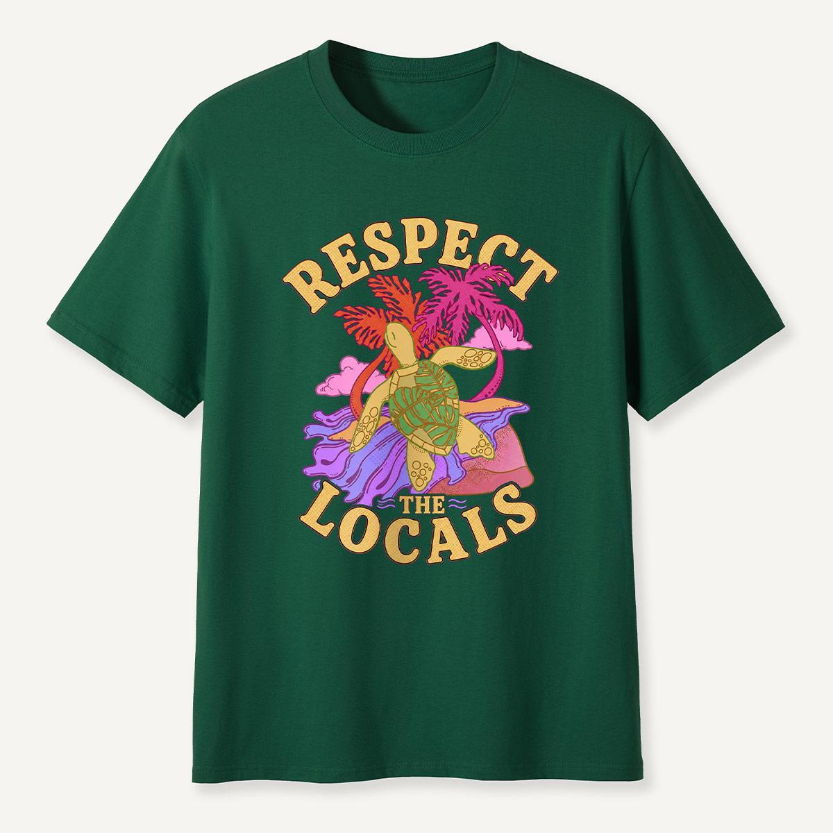 Sea Turtle Tropical Beach T-Shirt