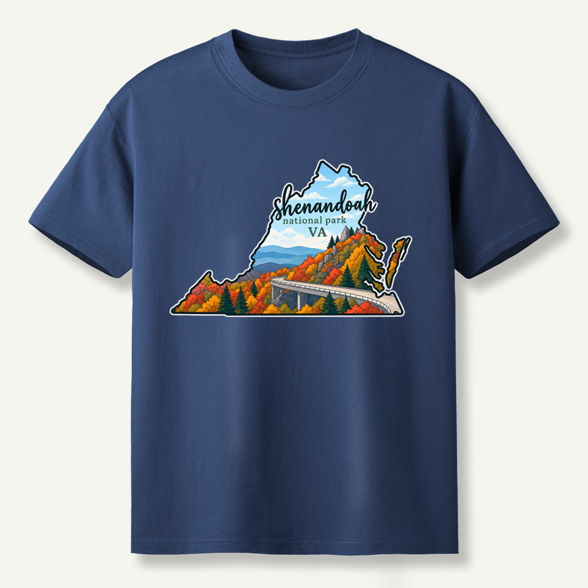 Shenandoah National Park Virginia Autumn Blue Ridge Parkway T-Shirt