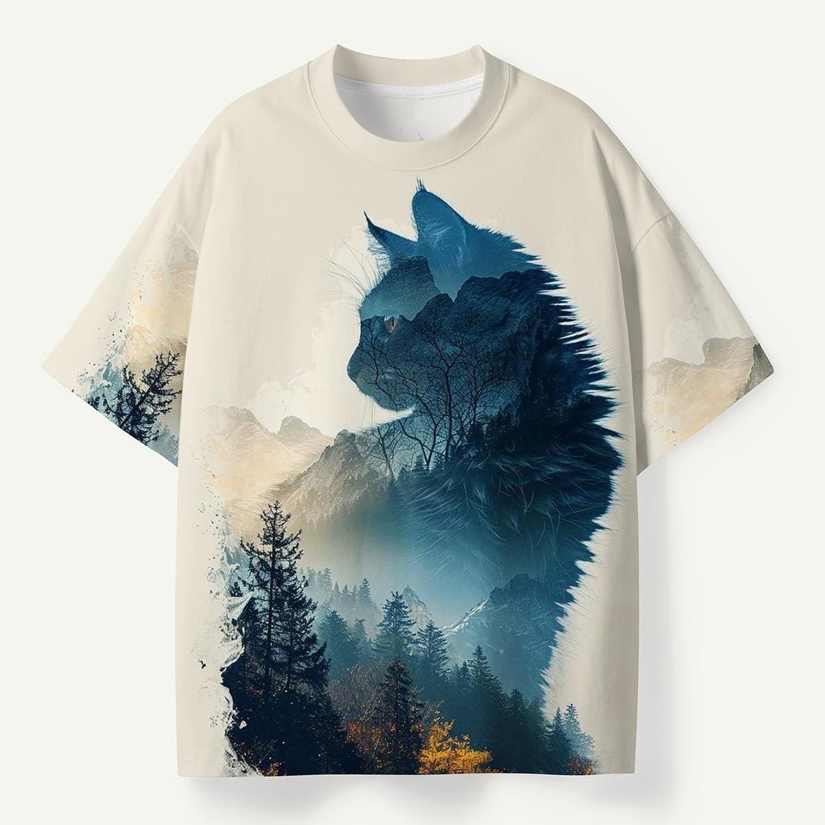 Forest Spirit Cat Premium Eco Tee