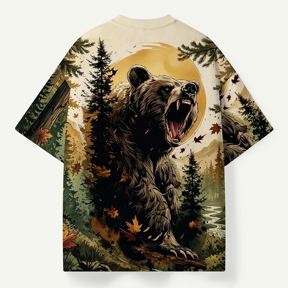 Roaring Bear Forest Premium Eco Tee