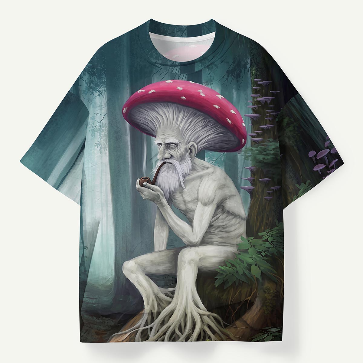 Forest Mycelium Spirit Premium Eco Tee