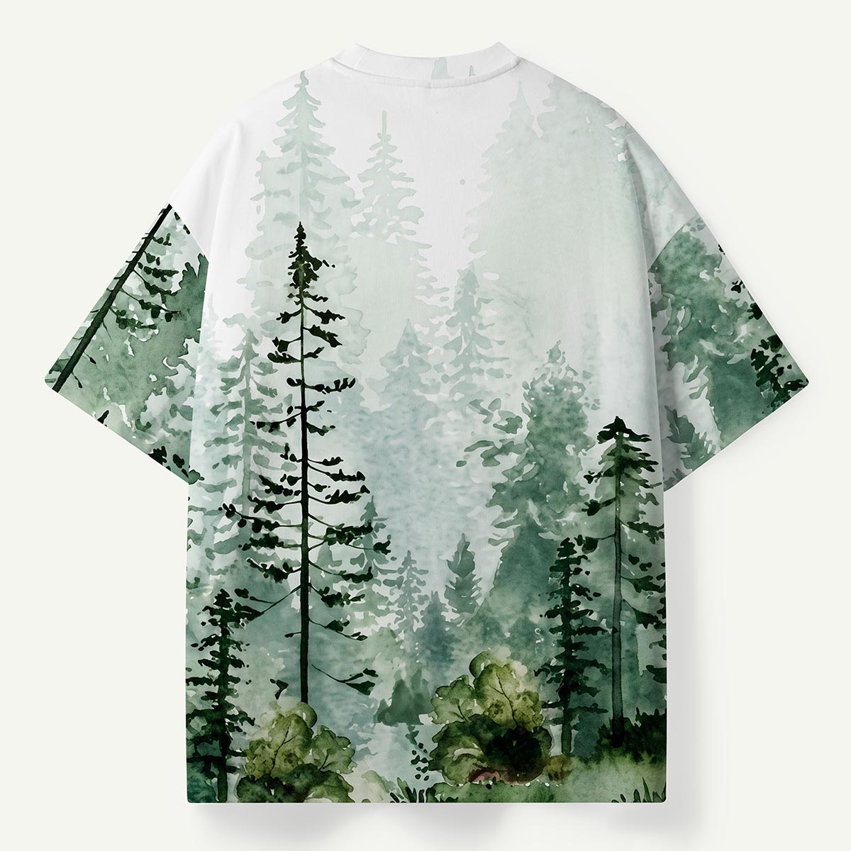 Misty Evergreen Forest Premium Eco Tee