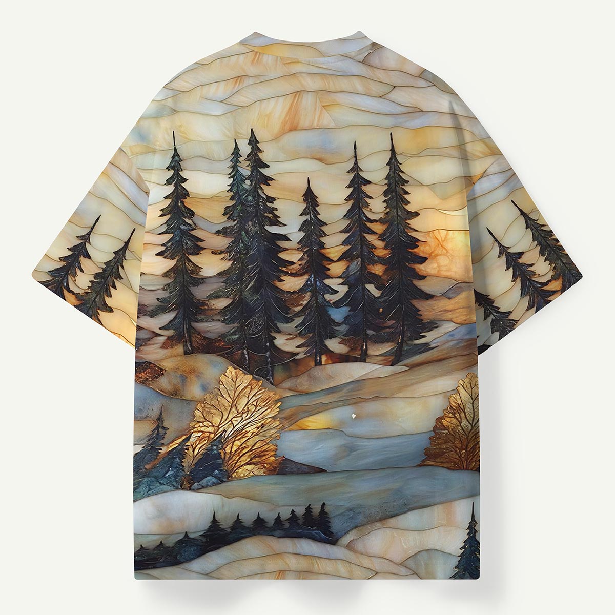 Amber Forest Layers Premium Eco Tee