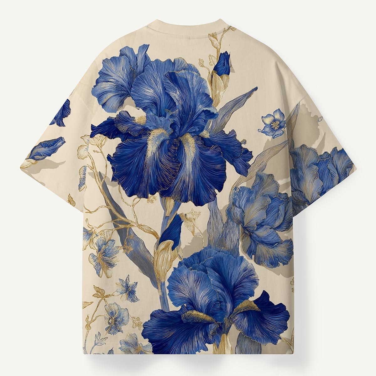 Blue Iris Botanical Premium Eco Tee