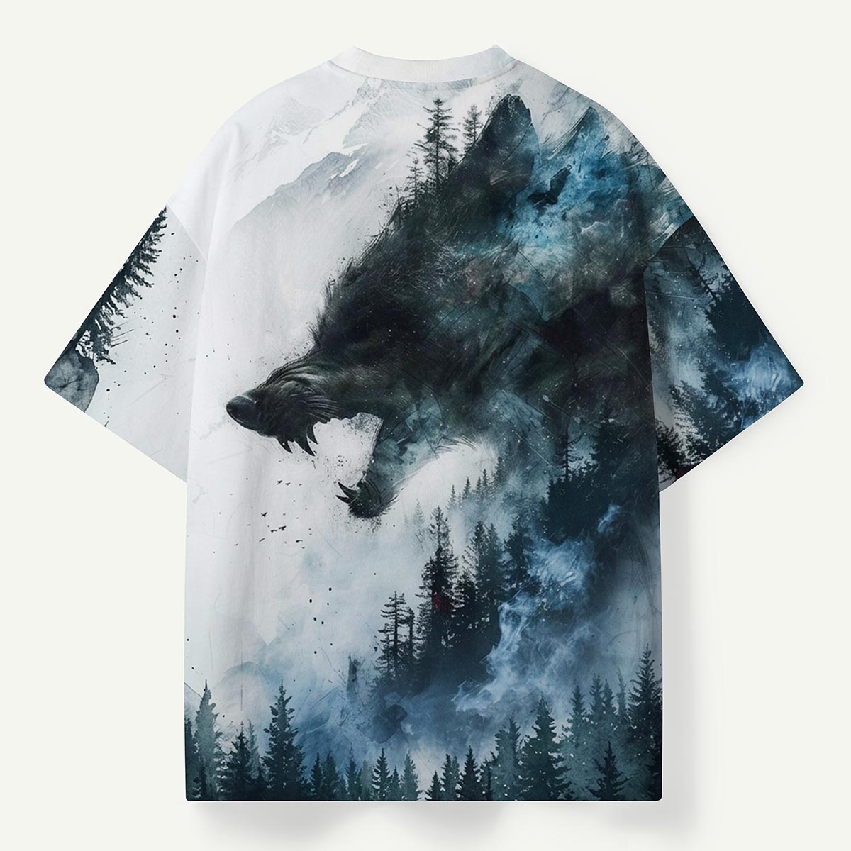 Wild Spirit Wolf Ink Premium Eco Tee