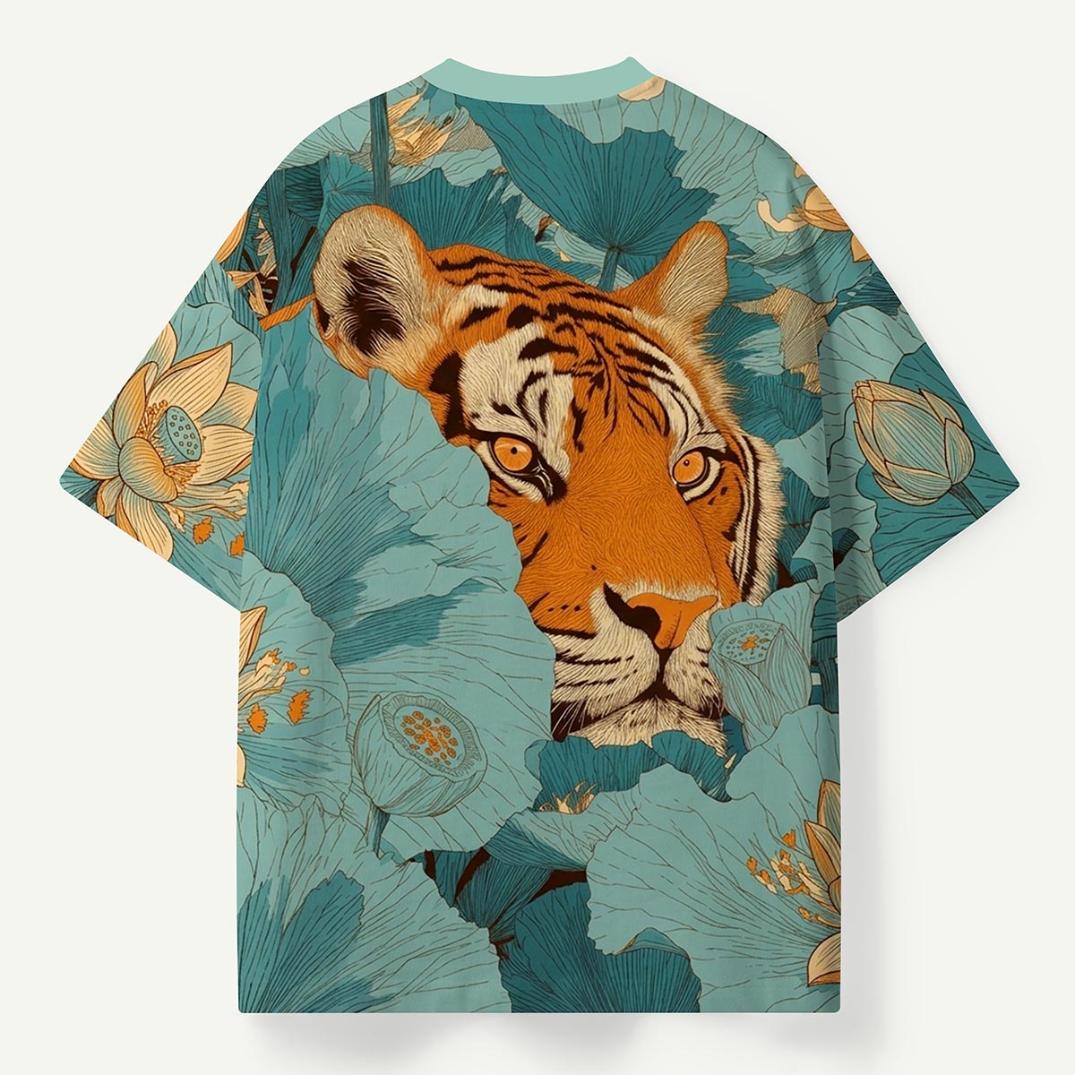 Hidden Tiger Floral Premium Eco Tee