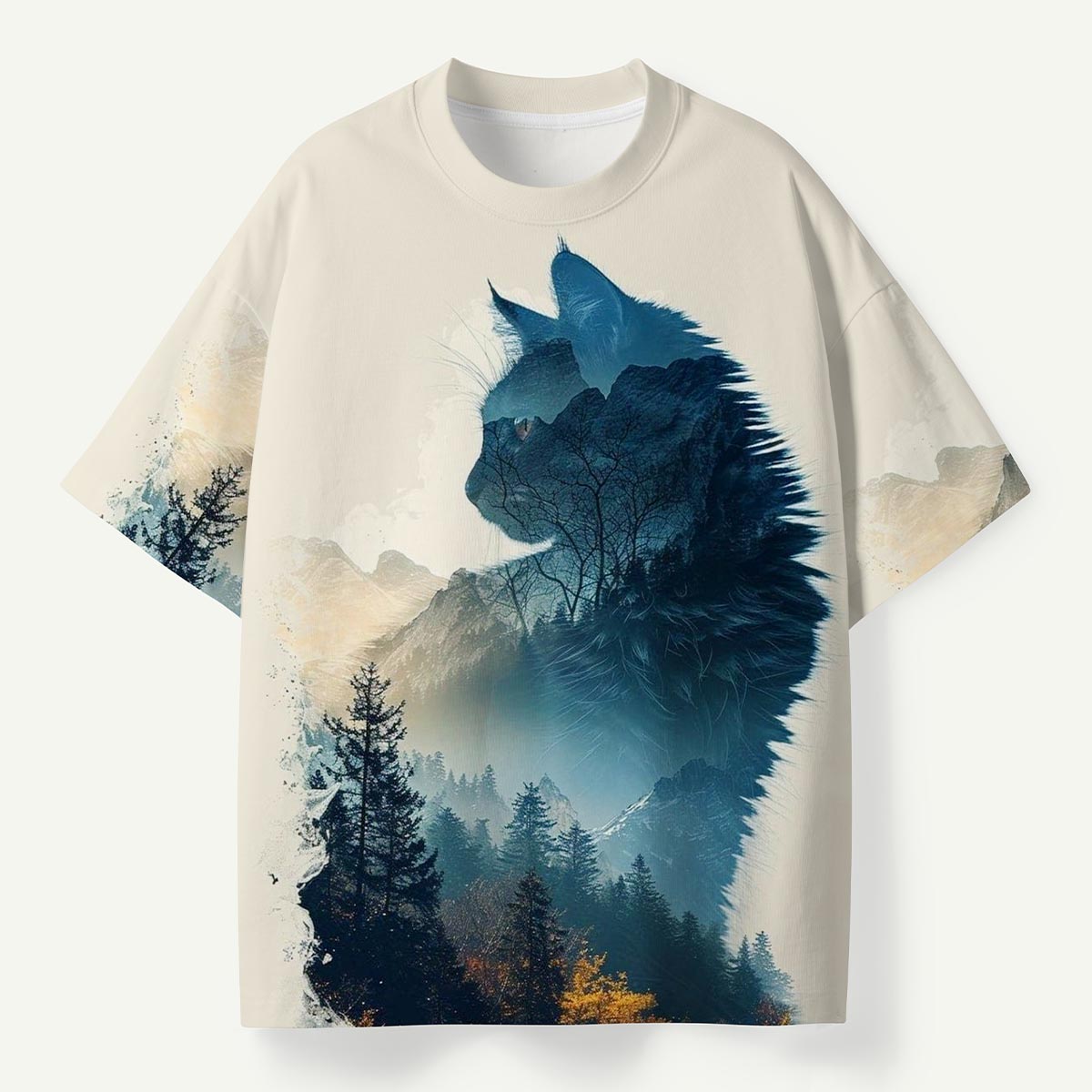 Forest Spirit Cat Premium Eco Tee