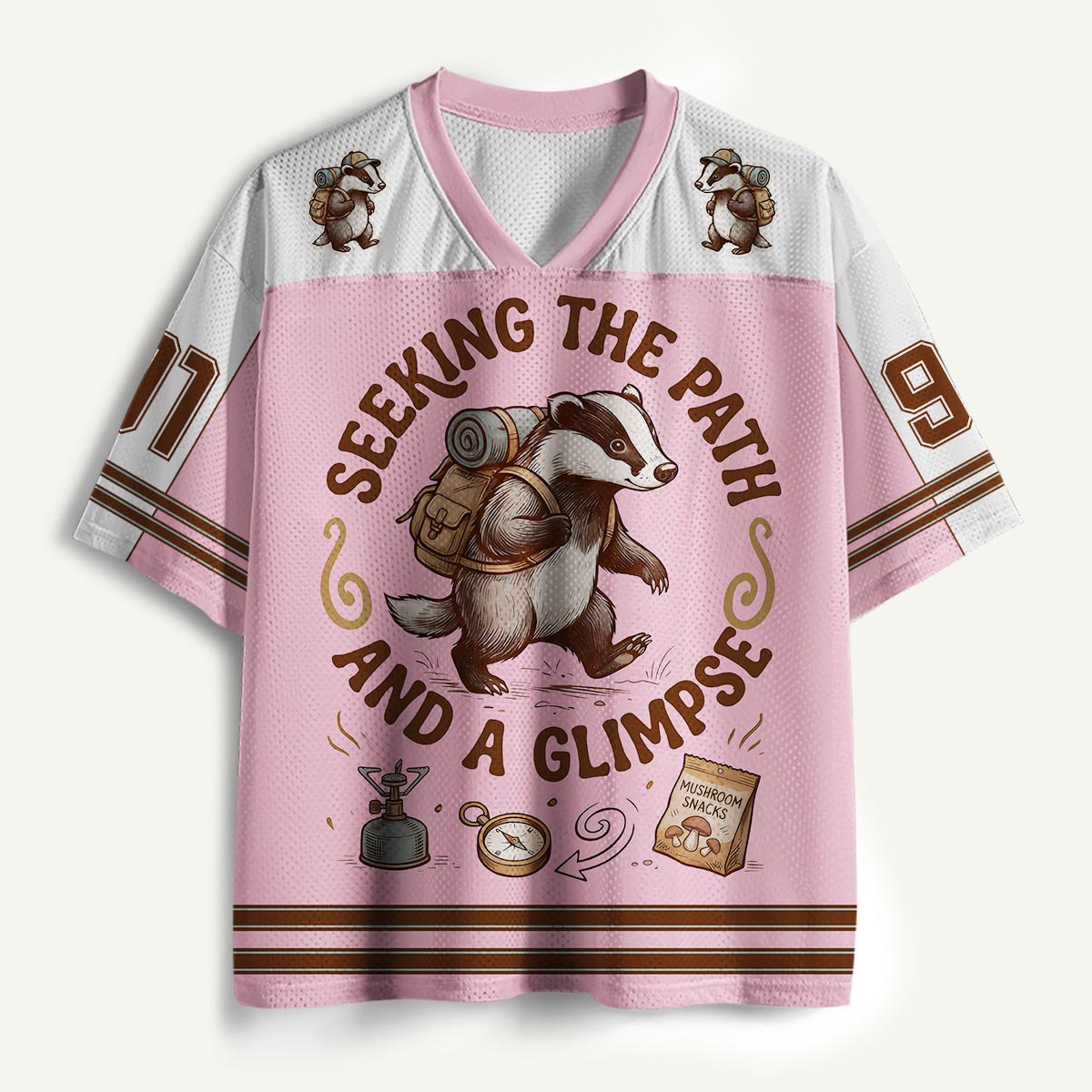 Seeking the Path Badger Adventure Mesh Jersey
